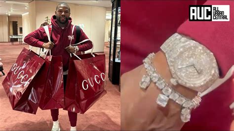 Floyd Mayweather's  Million Gucci Shopping Spree 